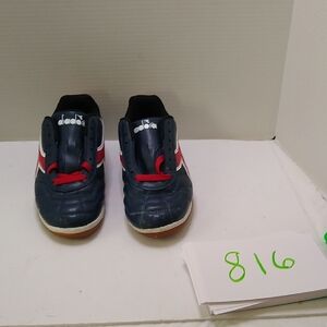 Diadora Kids Navy and Red Sneakers size9.5